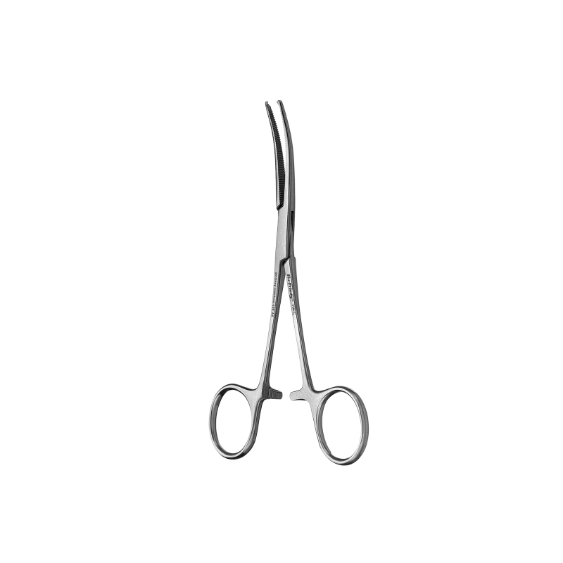 Arterienklemme Kocher, gebogen 14cm HKC